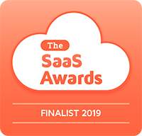 Logo of The SaaS Awards Finalist, 2019
